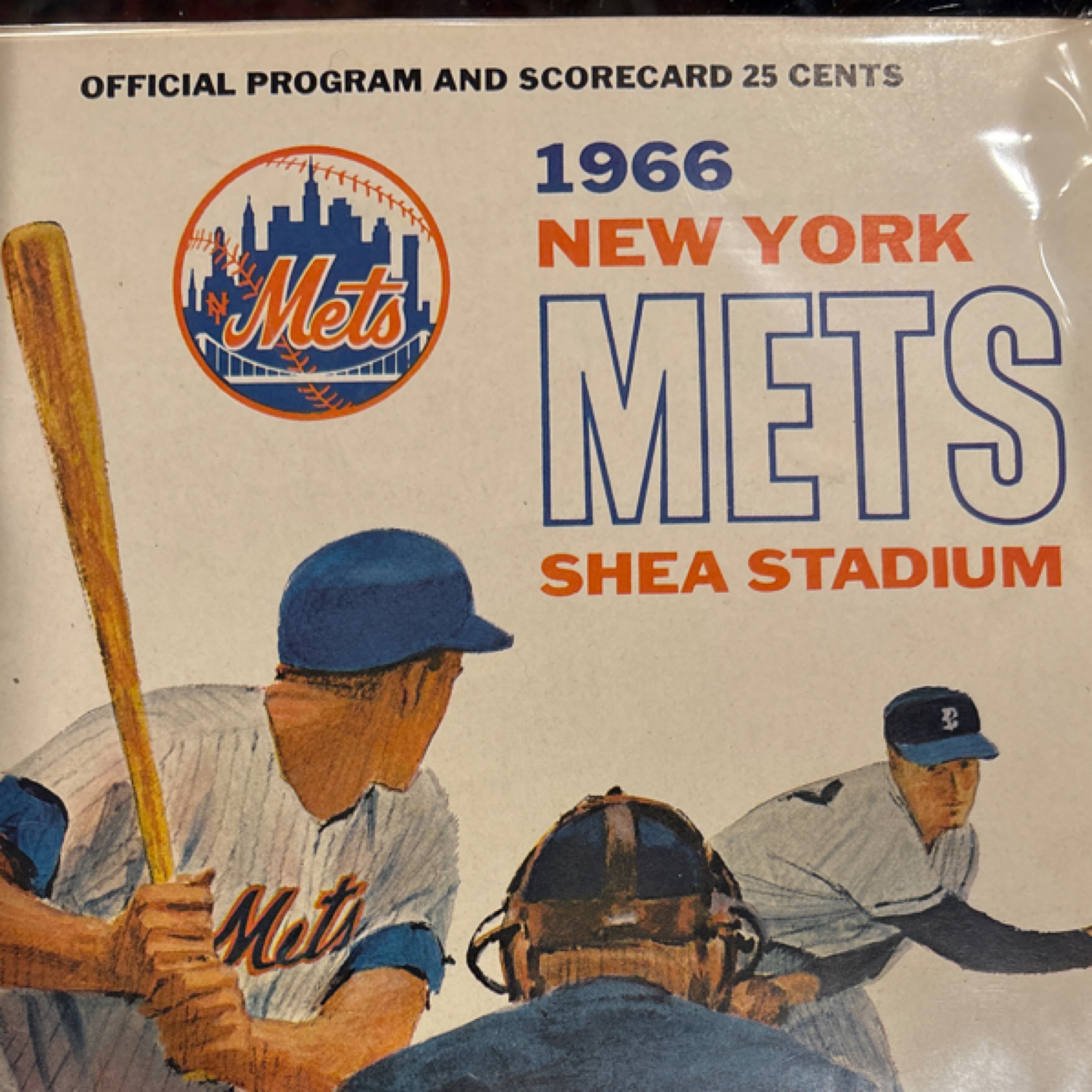 1966 New York Mets, Shea Stadium program - Regular