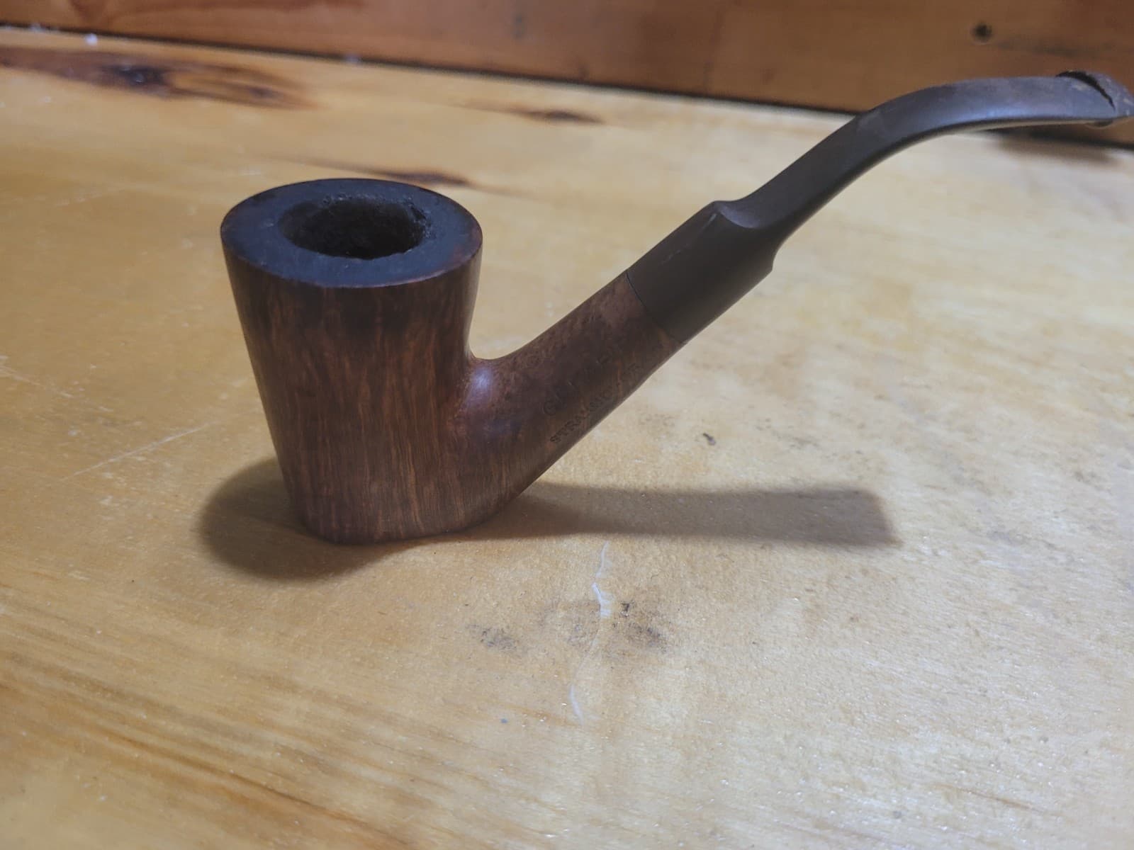 Vintage GEFAPIP Straight Grain Tobacco Smoking Pipe – Made in Germany