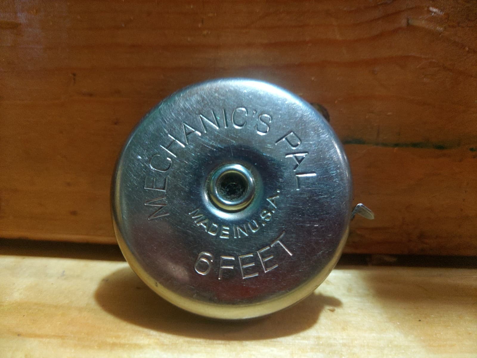 vintage mechanics pal measuring tape , 6’