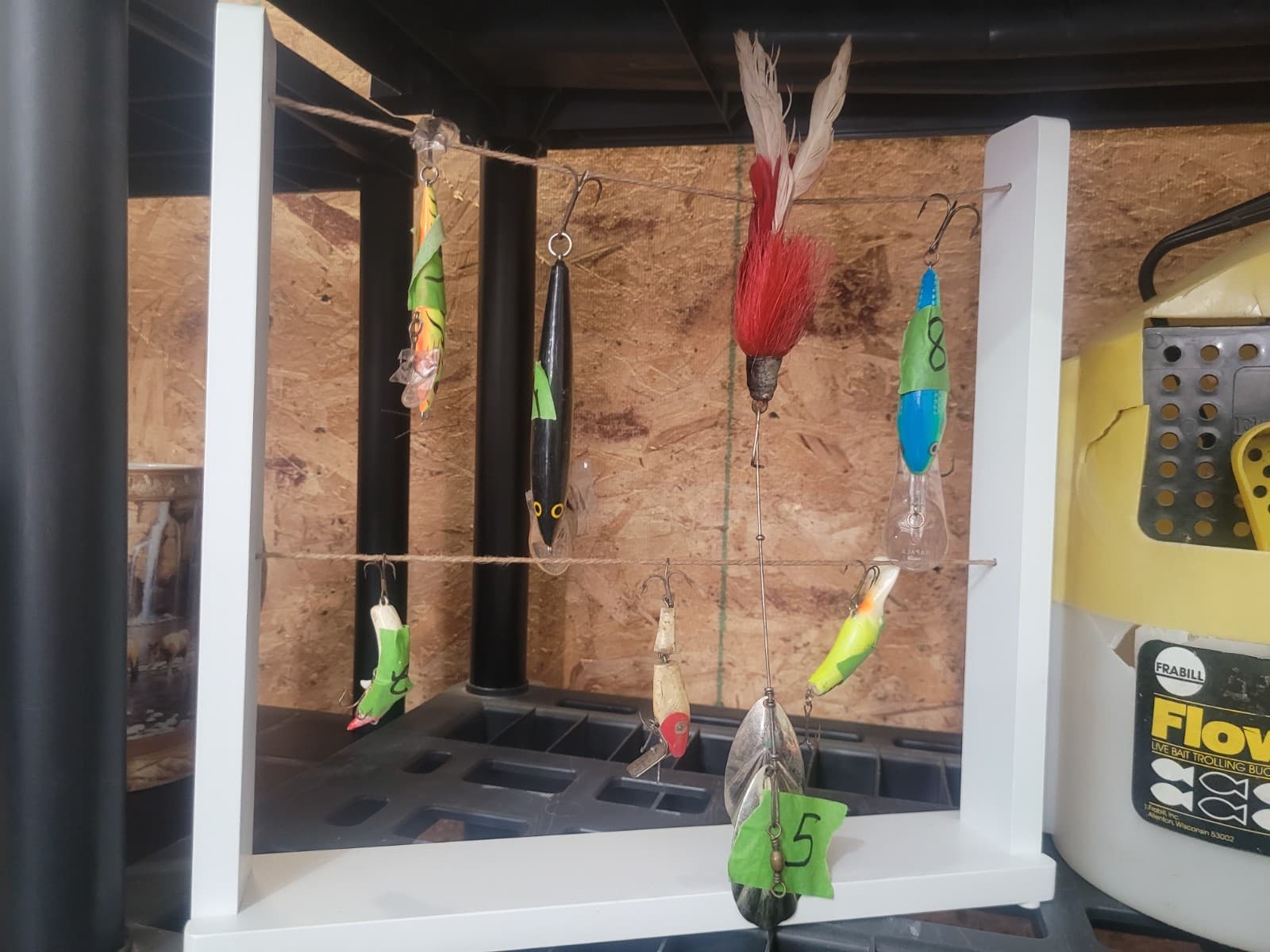 Vintage Fishing Lure Lot – Assorted Crankbaits, Spoon & Feather Lures – Old Tack