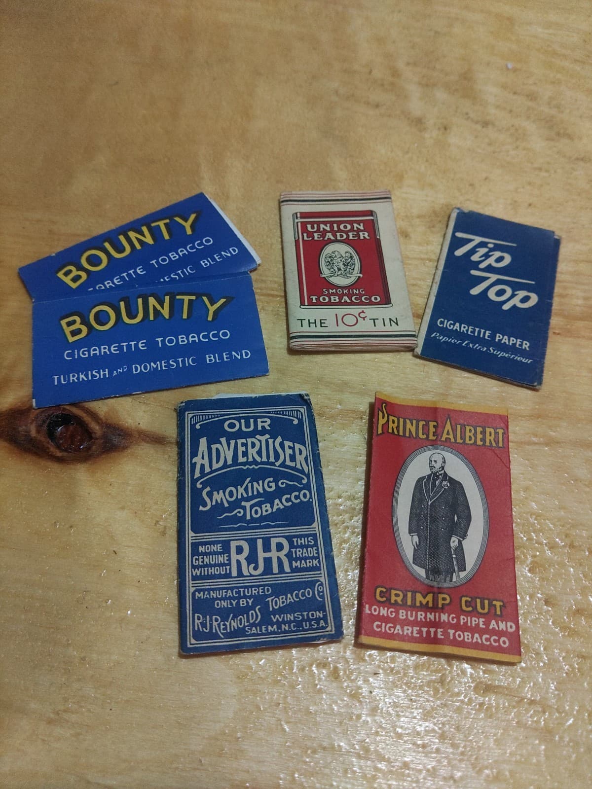 Vintage Tobacco Rolling Paper Booklets