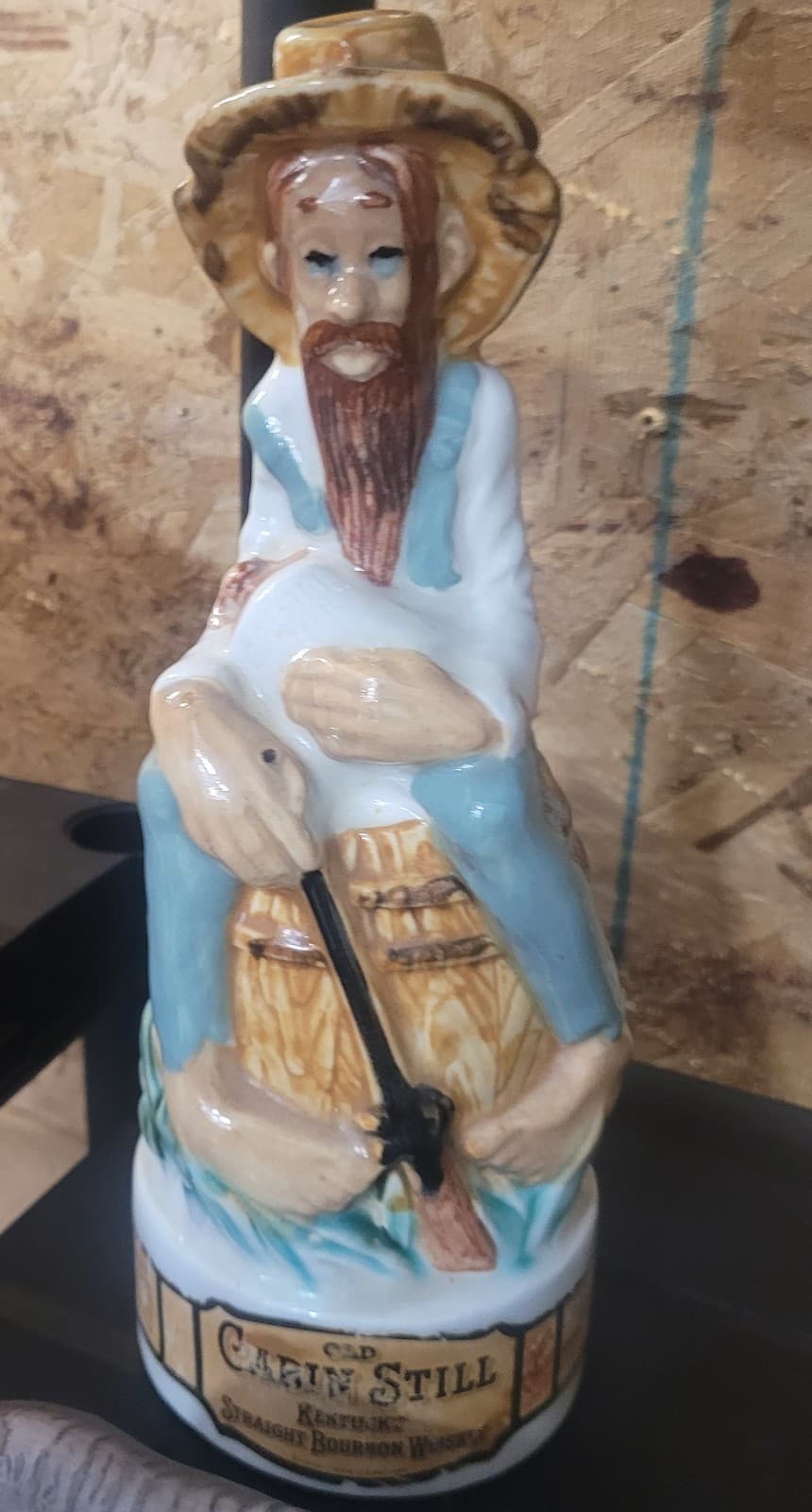 Vintage “Old Chet’s Still” Bourbon Whiskey Decanter – Hillbilly Moonshine Figure