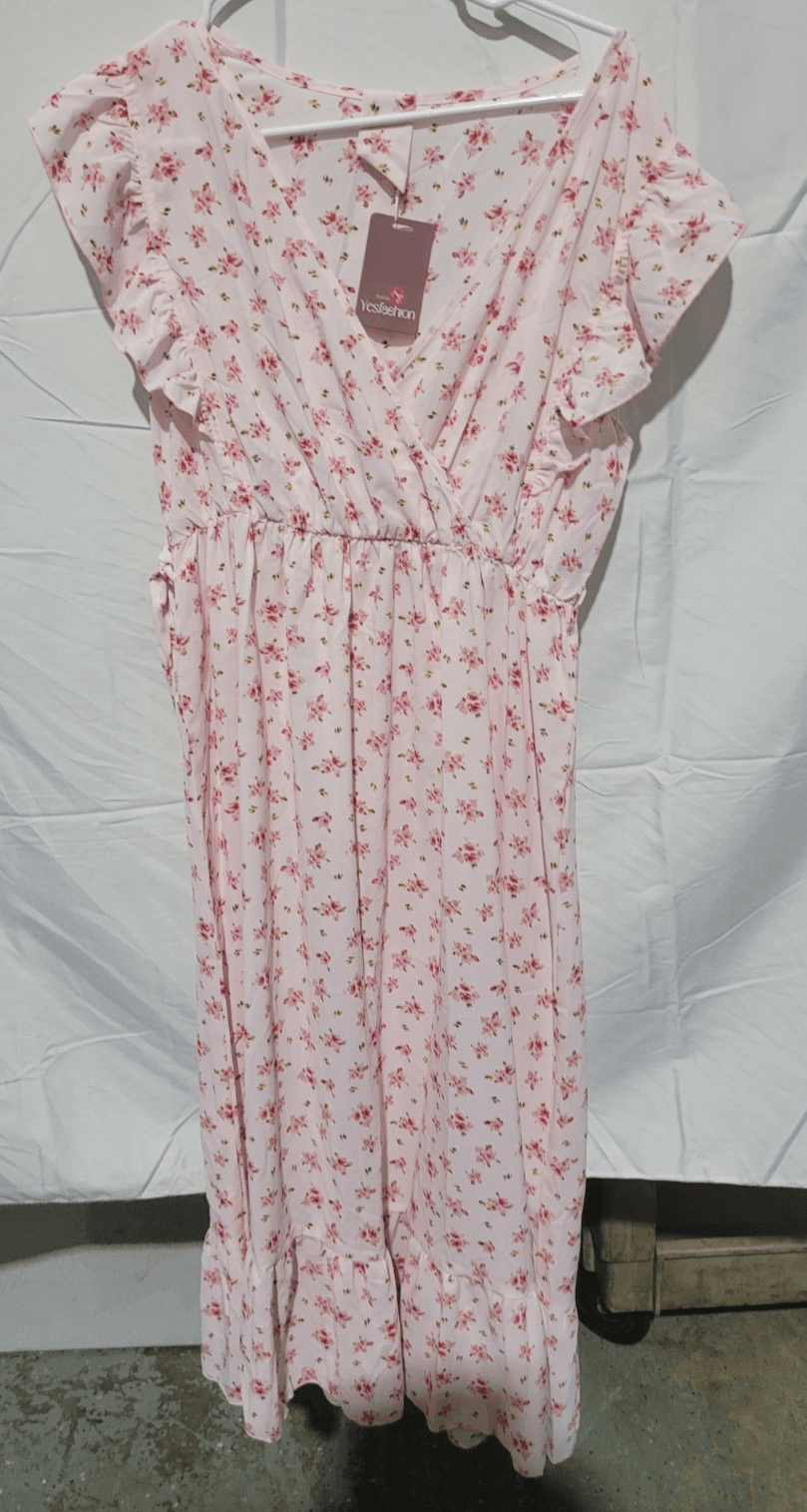 SIZE LARGE Pink Dress
