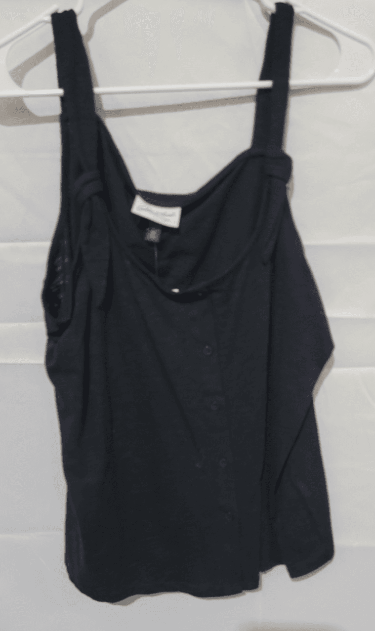 SIZE XXL Black Tank Top