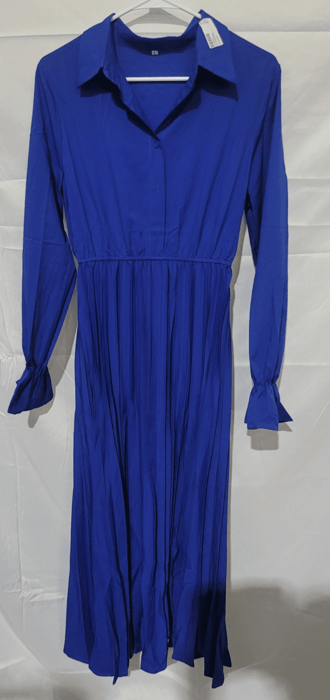 SIZE LARGE Royal Blue Dress