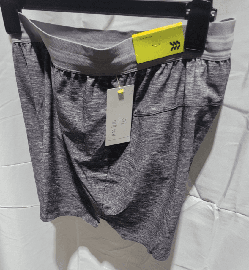 SIZE MEDIUM Grey Running Shorts