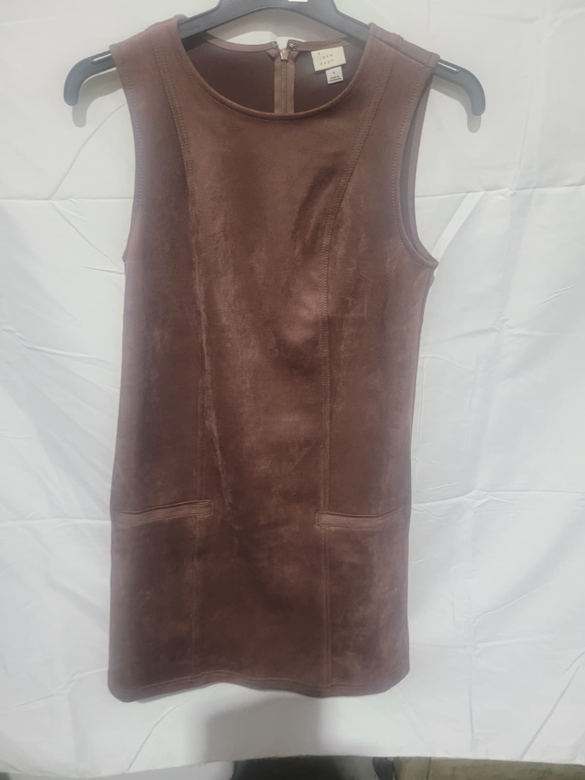 SIZE 4 Brown Dress