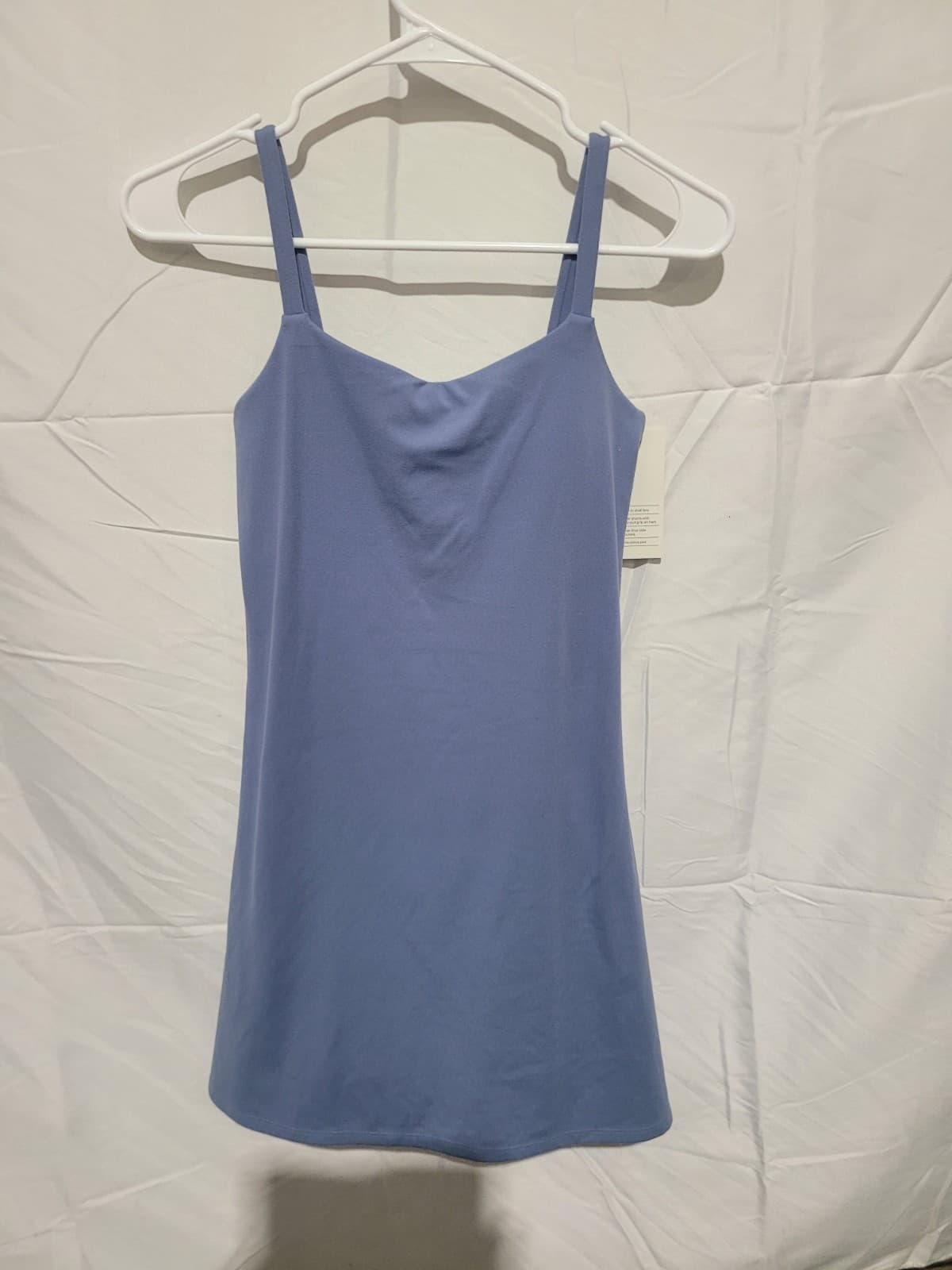 SIZE XS Blue Spaghetti Strap Workout Dress