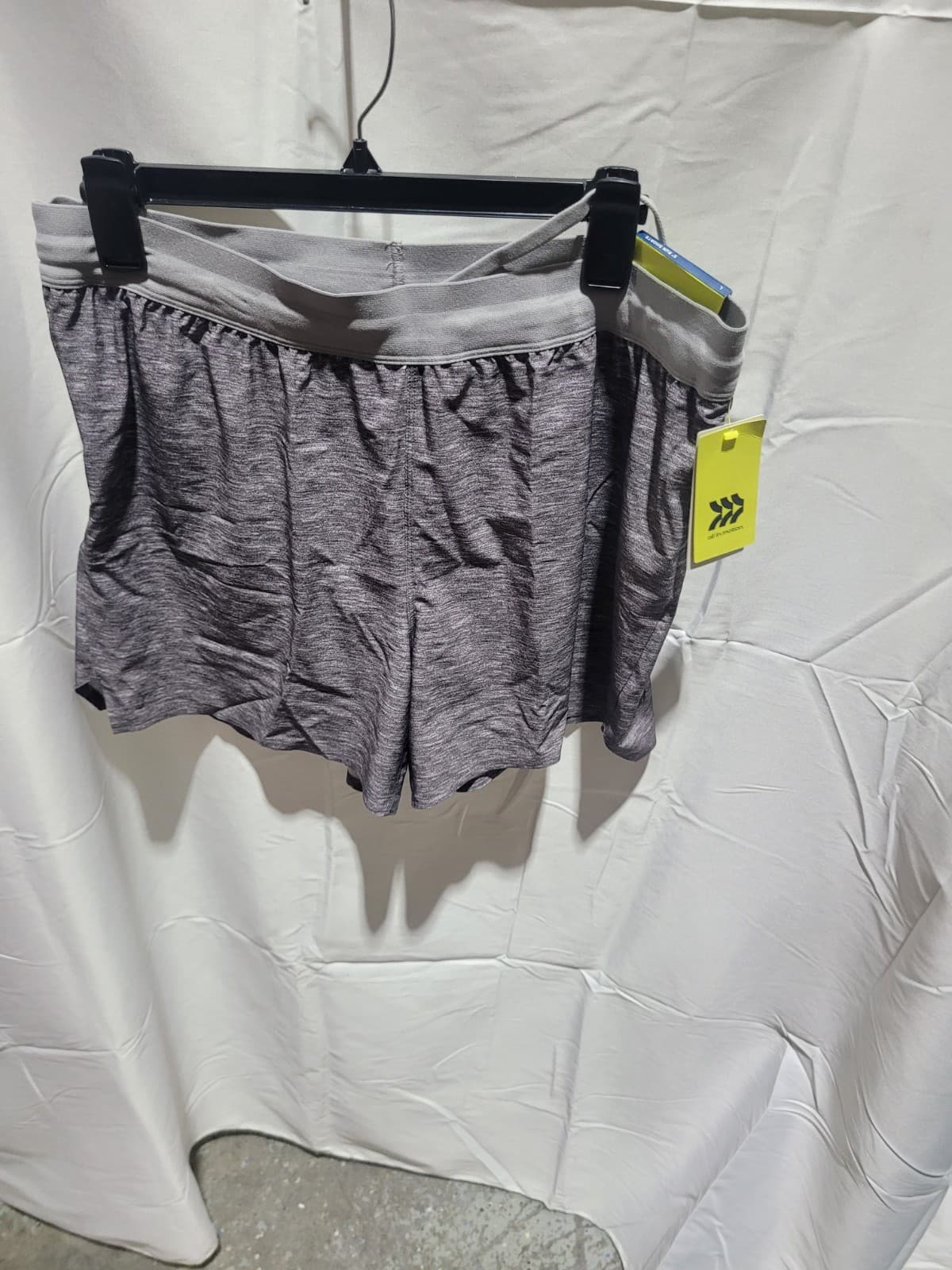 Large Grey Running Shorts