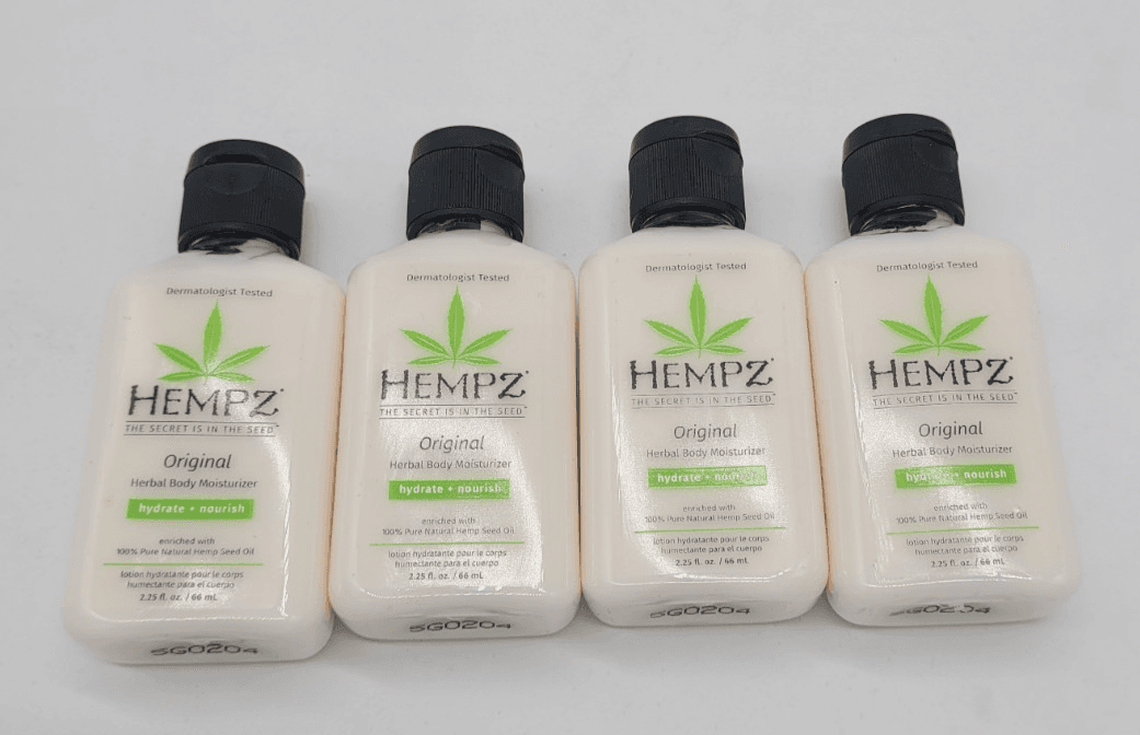 HEMPZ ORIGINAL HERBAL BODY CREME MOISTURIZER LOTION TRAVEL SIZE MINI 2.25 oz Lot