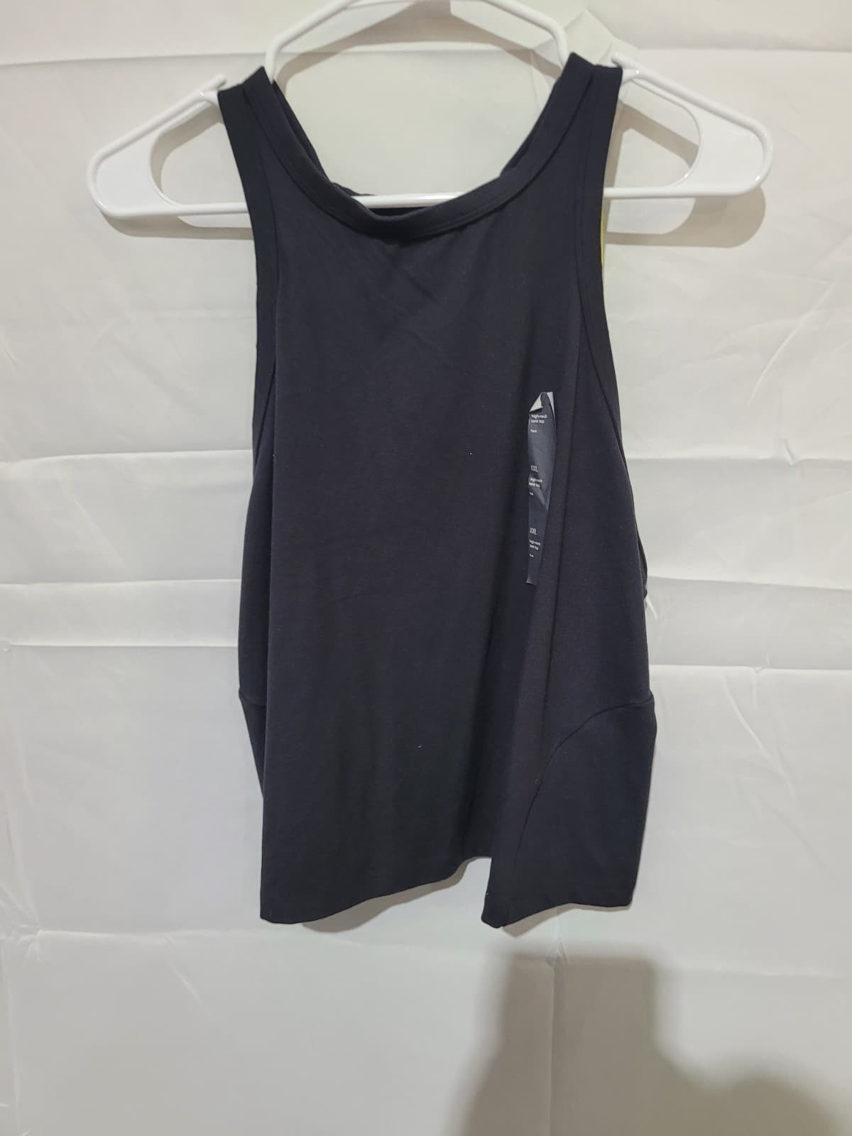 SIZE XL Black Tank Top