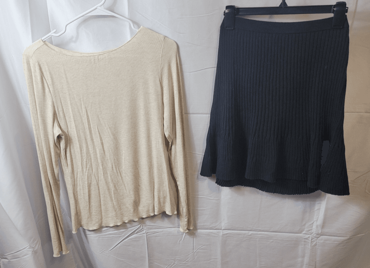 Womens skirt outfit size large