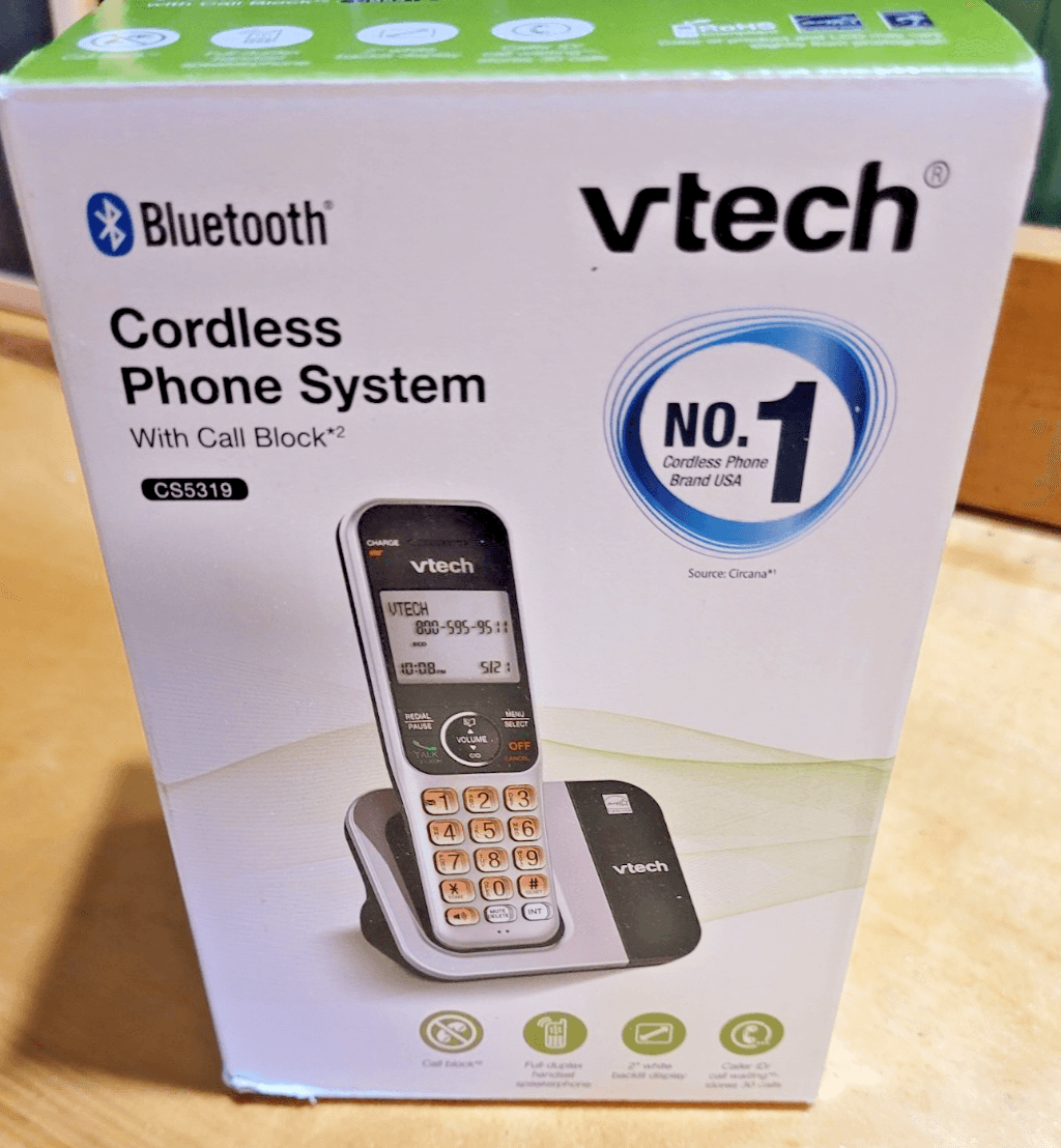 VTech Cordless Phone System with Call Block