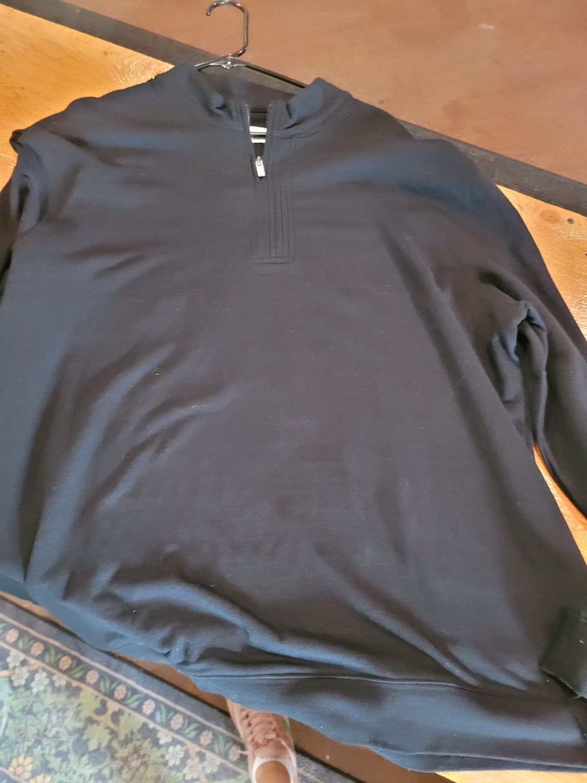 XL Men's Zipped Long Sleeve