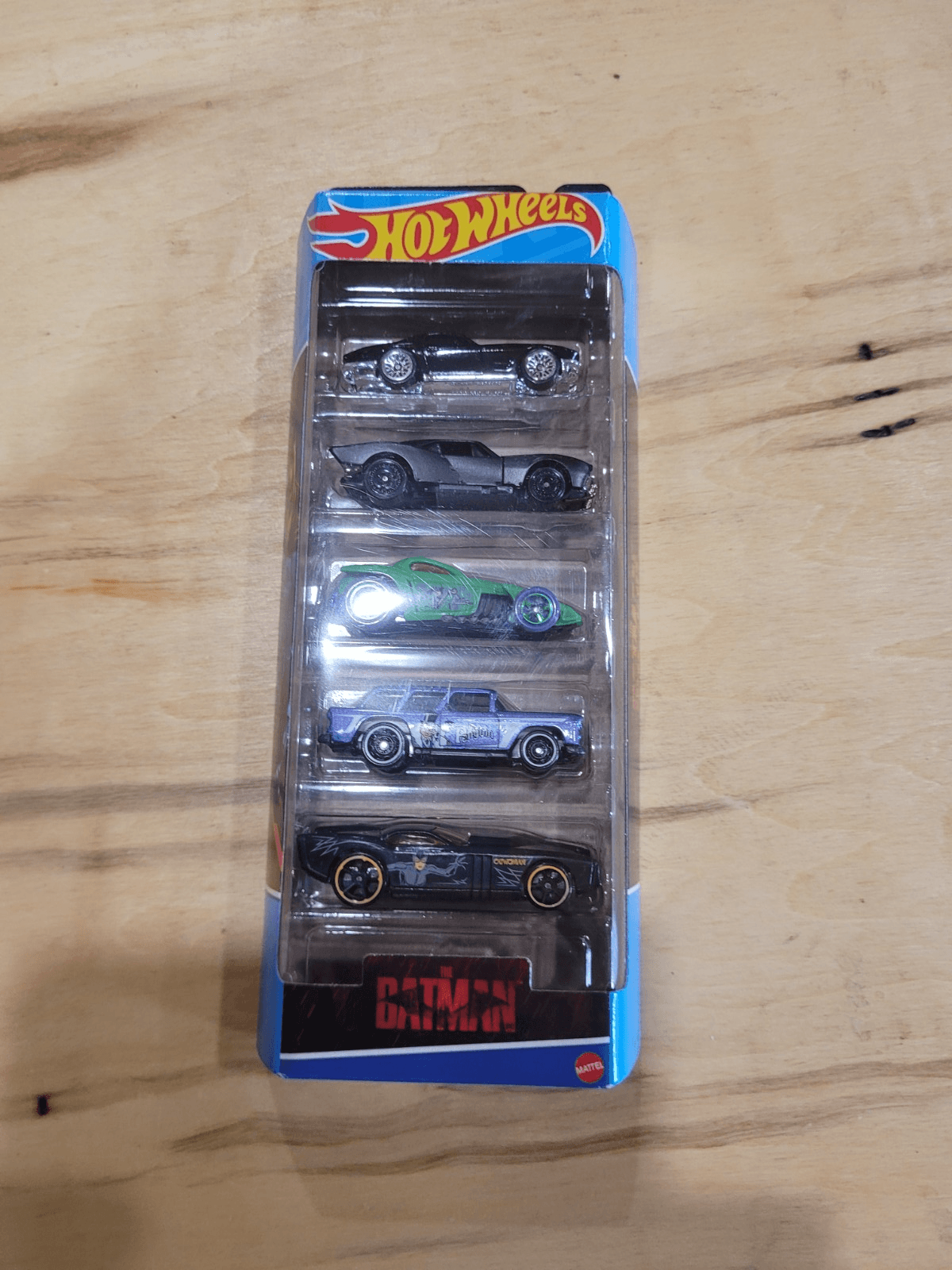 Hot Wheels DC Batman 5-Pack – Batmobile & Villains Die-Cast Cars – Sealed