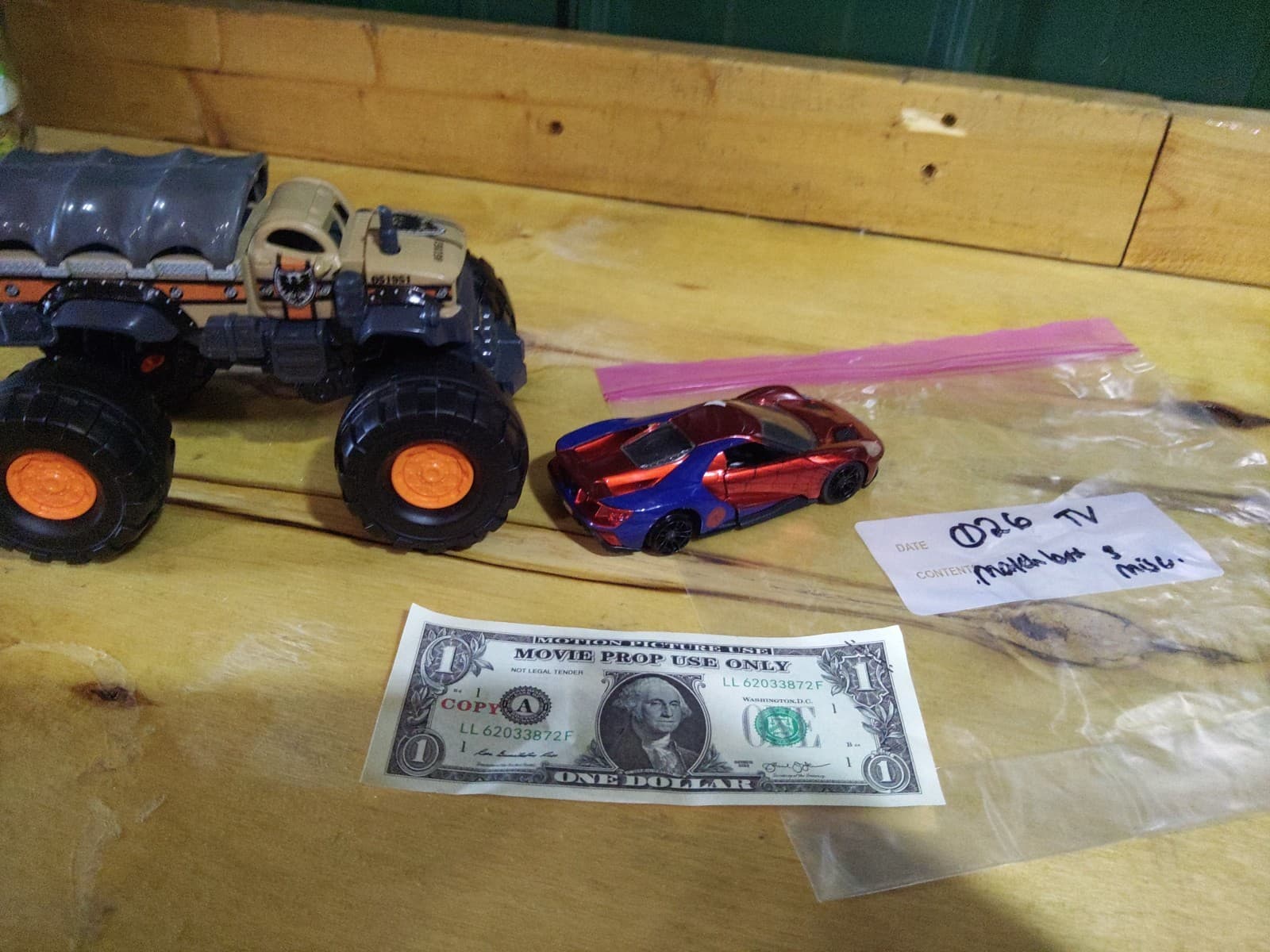 Hot Wheels & Matchbox Monster Truck + Sports Car Lot – 2 Vehicles