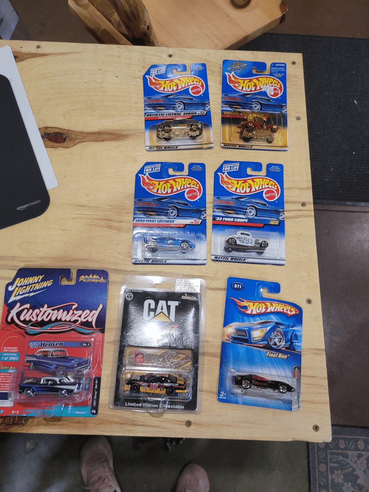 Hot Wheels & Johnny Lightning Collector Die-Cast Lot – 8 Sealed Cars – Final Run
