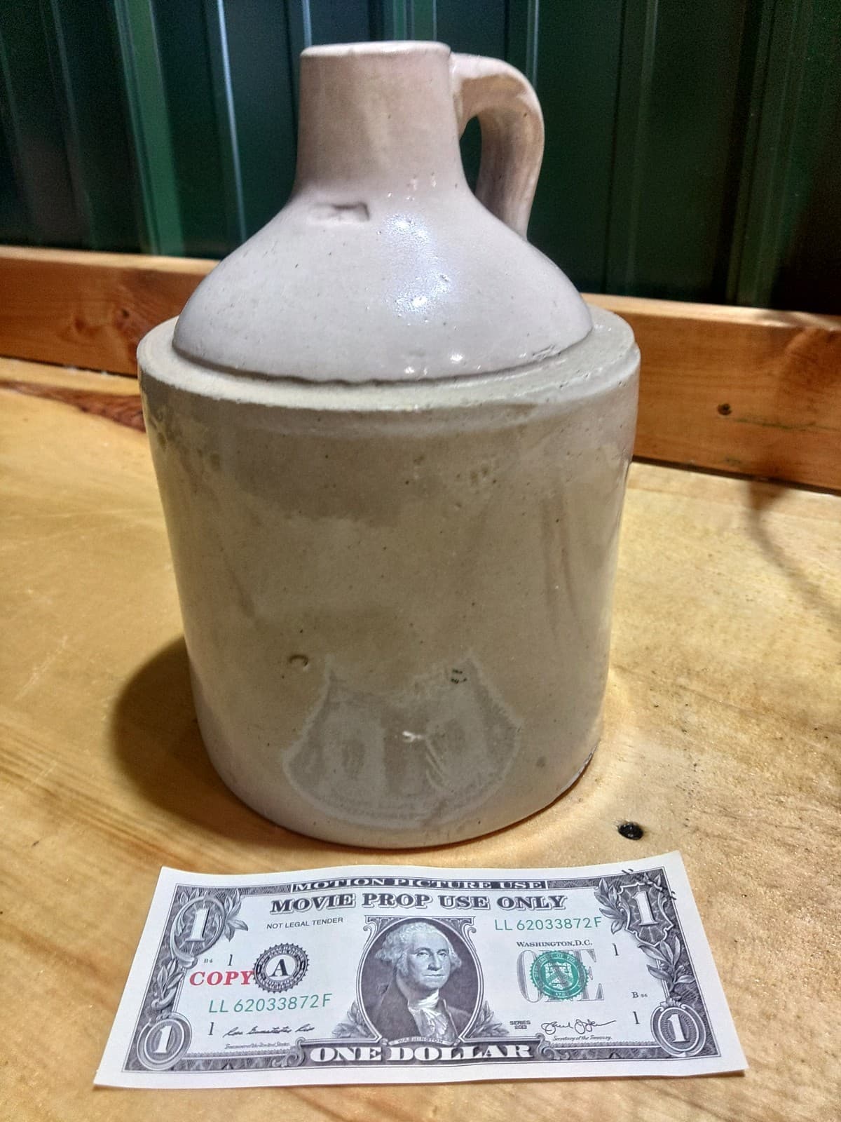 Unmarked Antique Stoneware Utility Jug