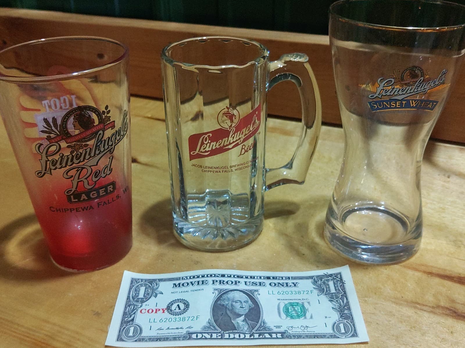 Collection of Leinenkugel Drinking Glasses and Mug