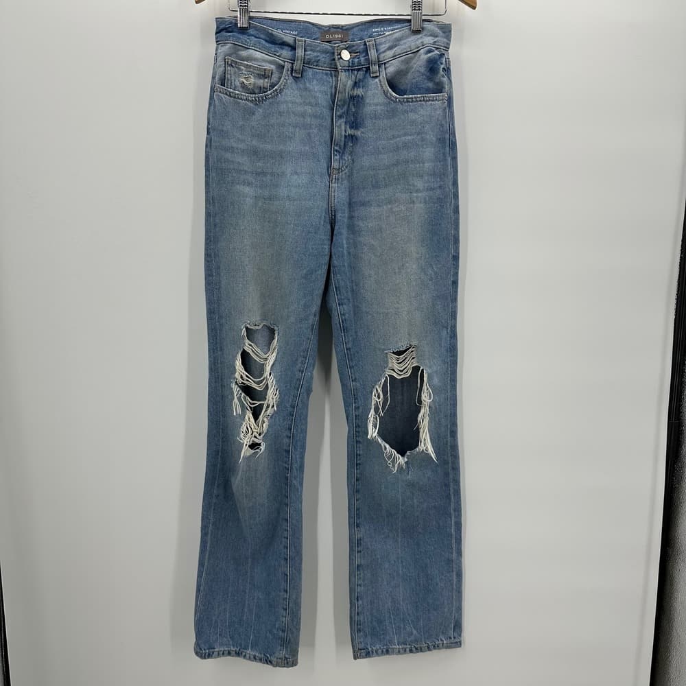 DL1961 Emilie Straight Ultra High Rise Vintage 31" Sz 26