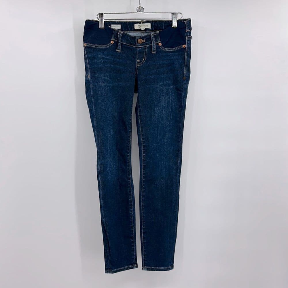 Madewell Side Panel Skinny Jeans in Size 26 Adjustable Tencel Denim