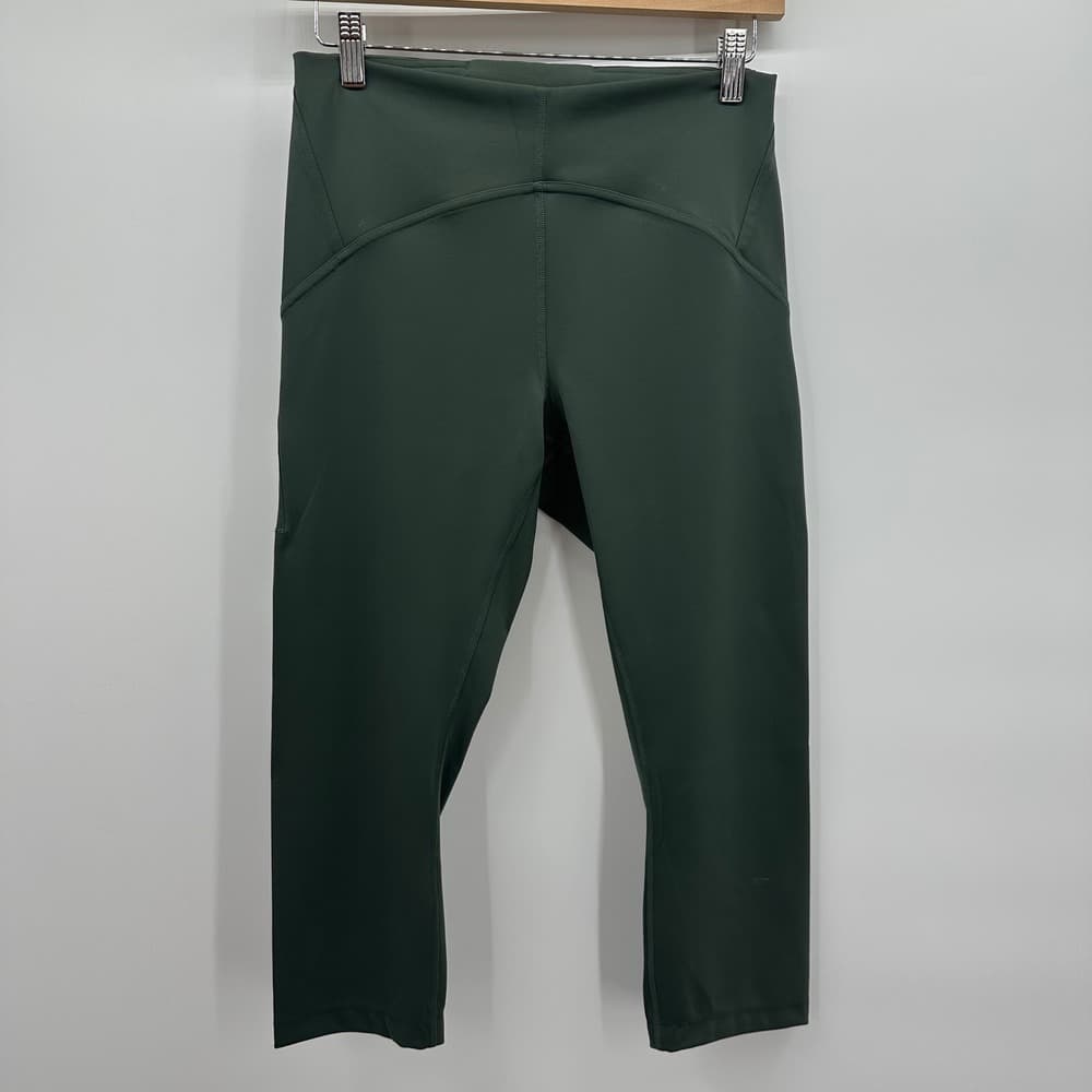 Lululemon Instill High-Rise Crop 23" in Smoked Spruce Sz 10