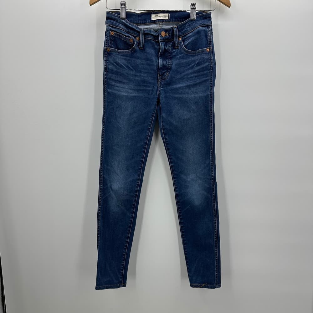 Madewell 9" High Rise Skinny Jeans Sz 26
