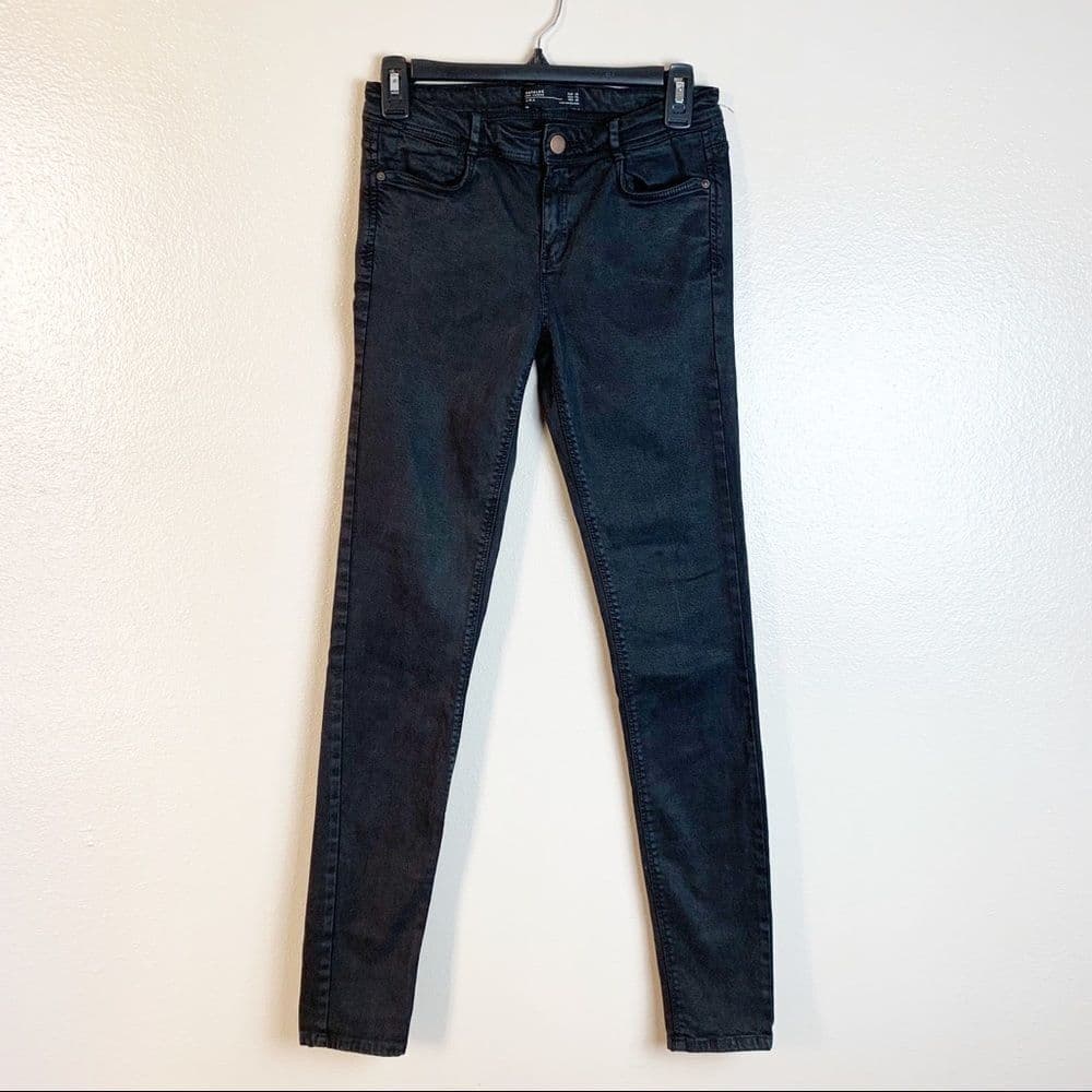 Zara Black Skinny Pants Size 6