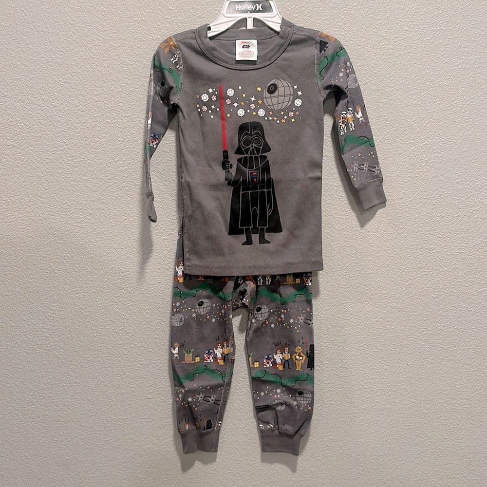 Hanna Andersson Star Wars Holiday NWT 2pc PJsSz 85cm 2T