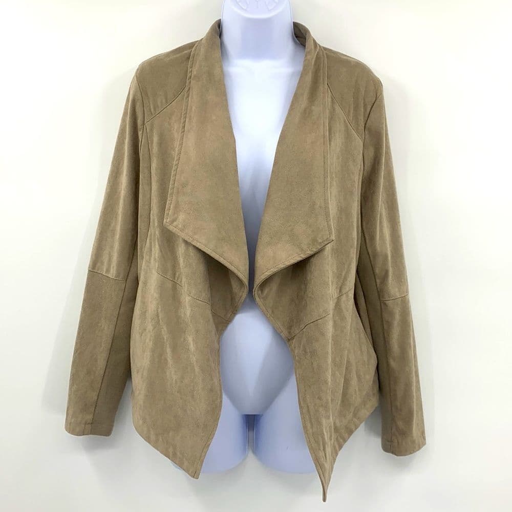 BB Dakota Suede It Out Jacket Sz M