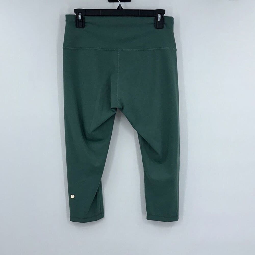 Lululemon Wunder Train High Rise Tight 28” in Medium Forest Sz 12