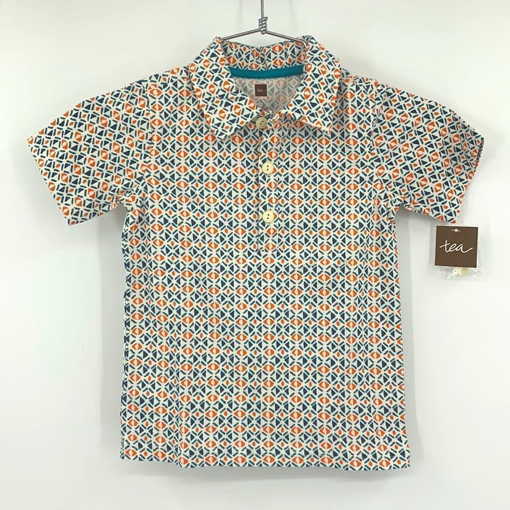 Tea Polo Shirt Sz 5 NWT