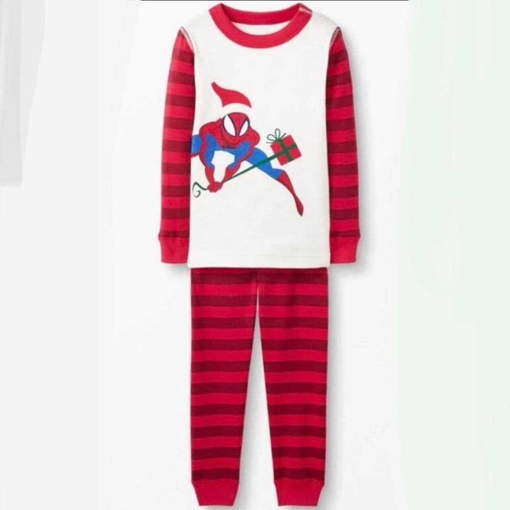 Hanna Andersson Spider-Man 2pc PJ Set NWT Sz 6-12m 70cm