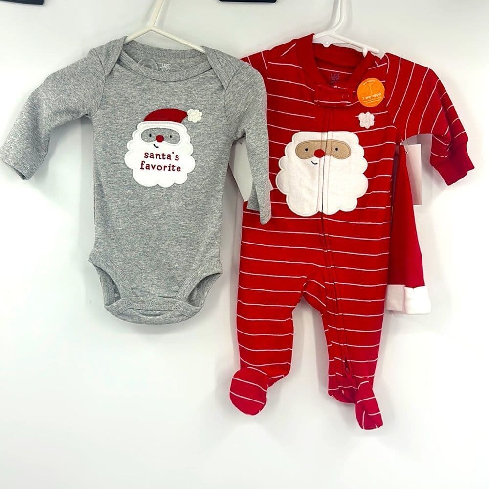 Just One You by CARTERS Santa’s Favorite Bundle Sz 3m