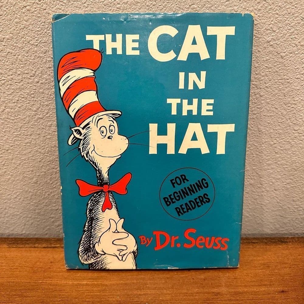 Dr. Suess The Cat In The Hat 1957 First Edition with Jacket