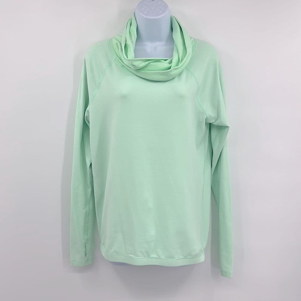 Lululemon Cowl Neck Sweatshirt Mint Sz 4