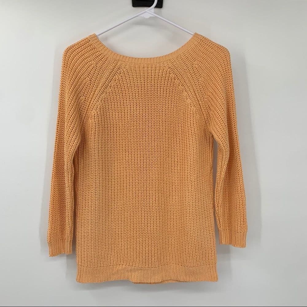 Zara Knit Open Back Sweater. Sz Small