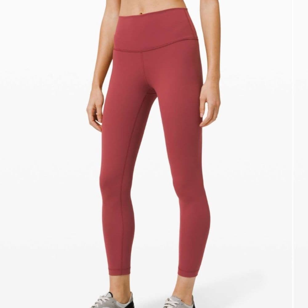 Lululemon Wunder Under High Rise Tight 25” *Full On Luxtreme in Chianti Sz 10