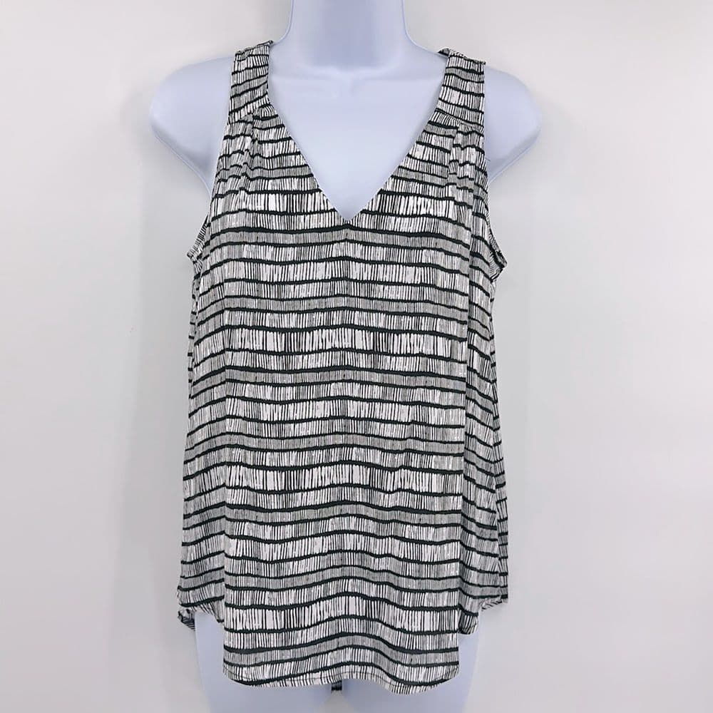 Old Navy Black & White Tank Sz S