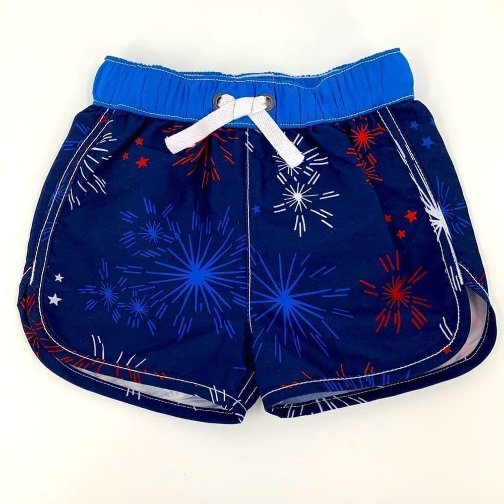 Hanna Andersson Firework Swim Trunks Sz 60 (3-6M)