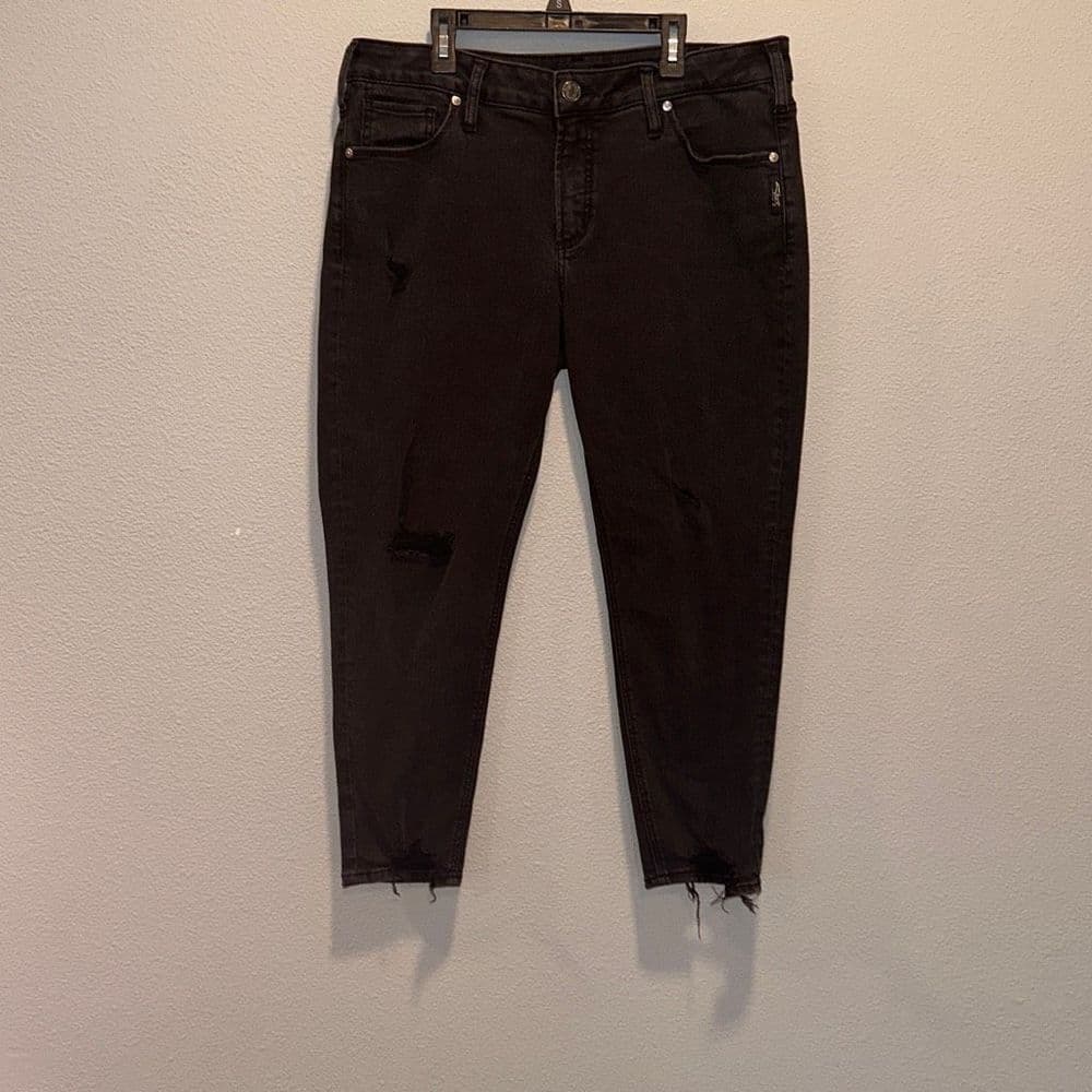 Silver Jeans Avery Skinny Crop W33/L25
