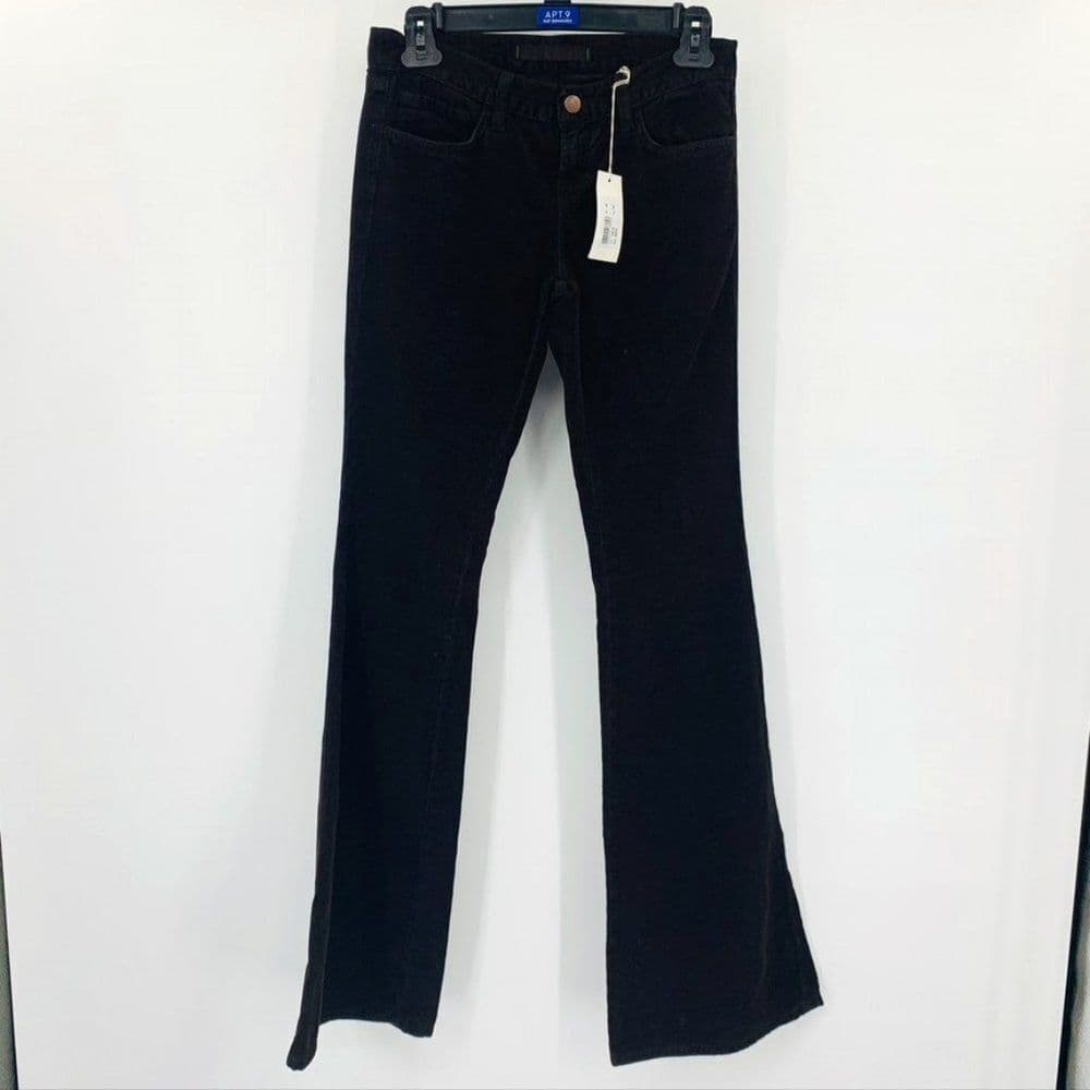 J Brand Brown Corduroy Bell Bottoms NWT Sz 24