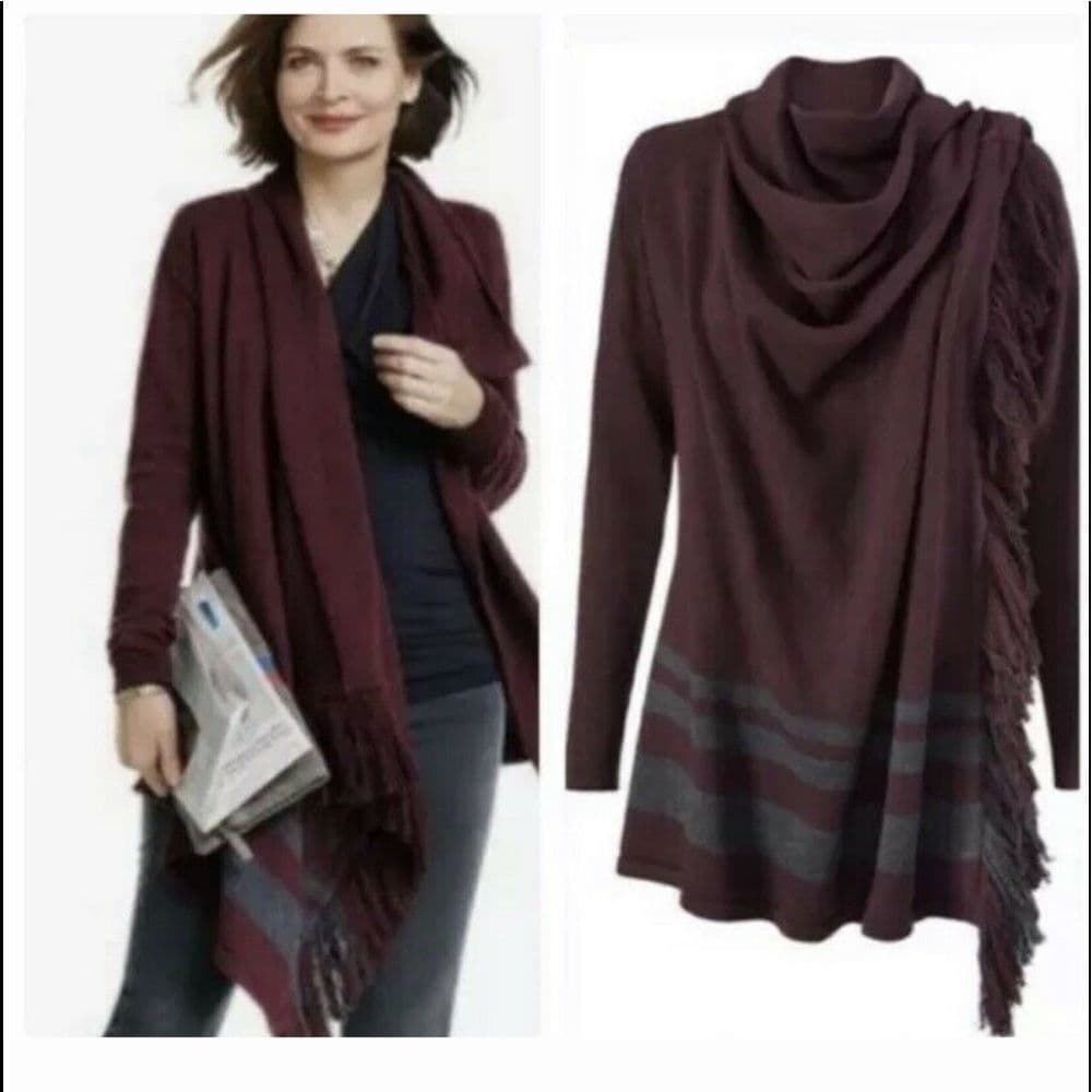 Cabi Port Fringe Seeater #3002 Sz XS