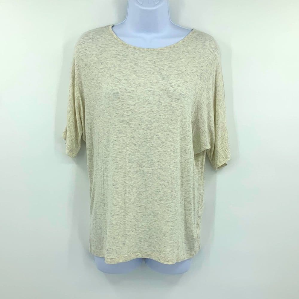 Vince Cream Heather Top Sz XS