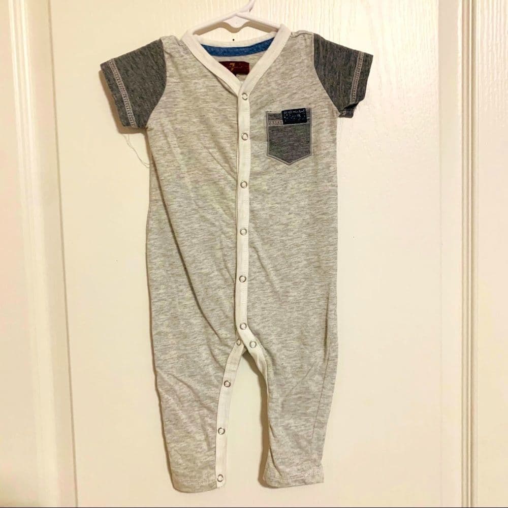 7 For All Mankind 3-6M Playsuit