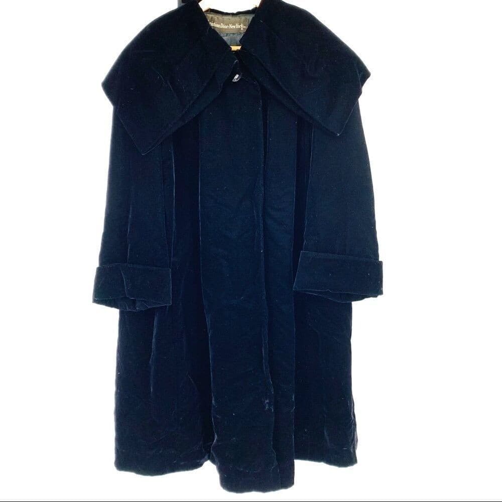 Christian Dior Vintage Velvet Opera Coat RARE!!!!