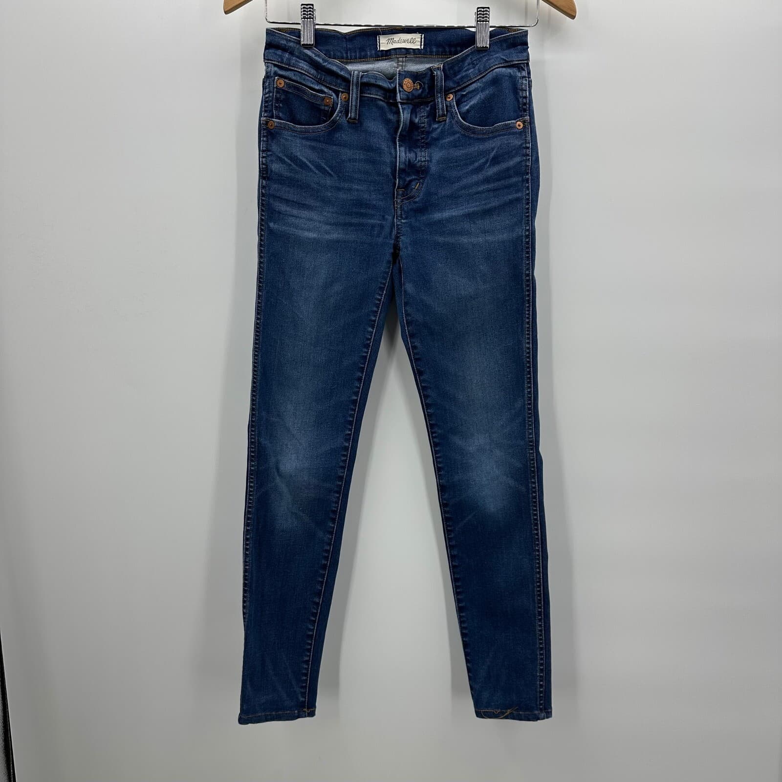 Madewell 9" High Rise Skinny Jeans Sz 26