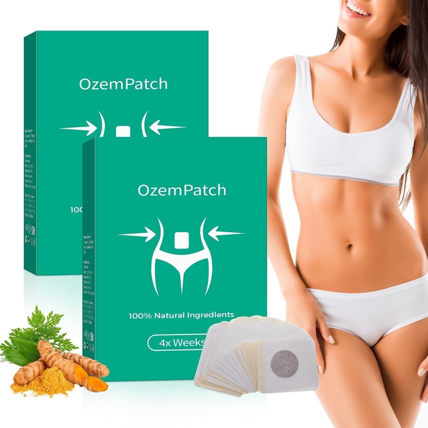 RejuvaCare Ozem Patch 60PCS Herbal Body Patch Natural Wellness Easy Use New