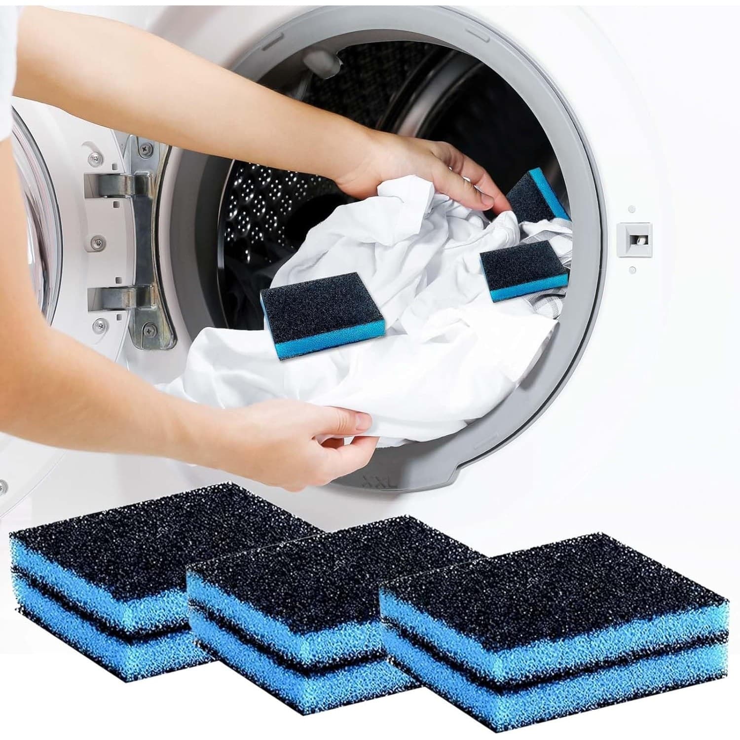 Pet Hair Remover for Laundry 6 Pack Reusable Washing Machine Lint Remover