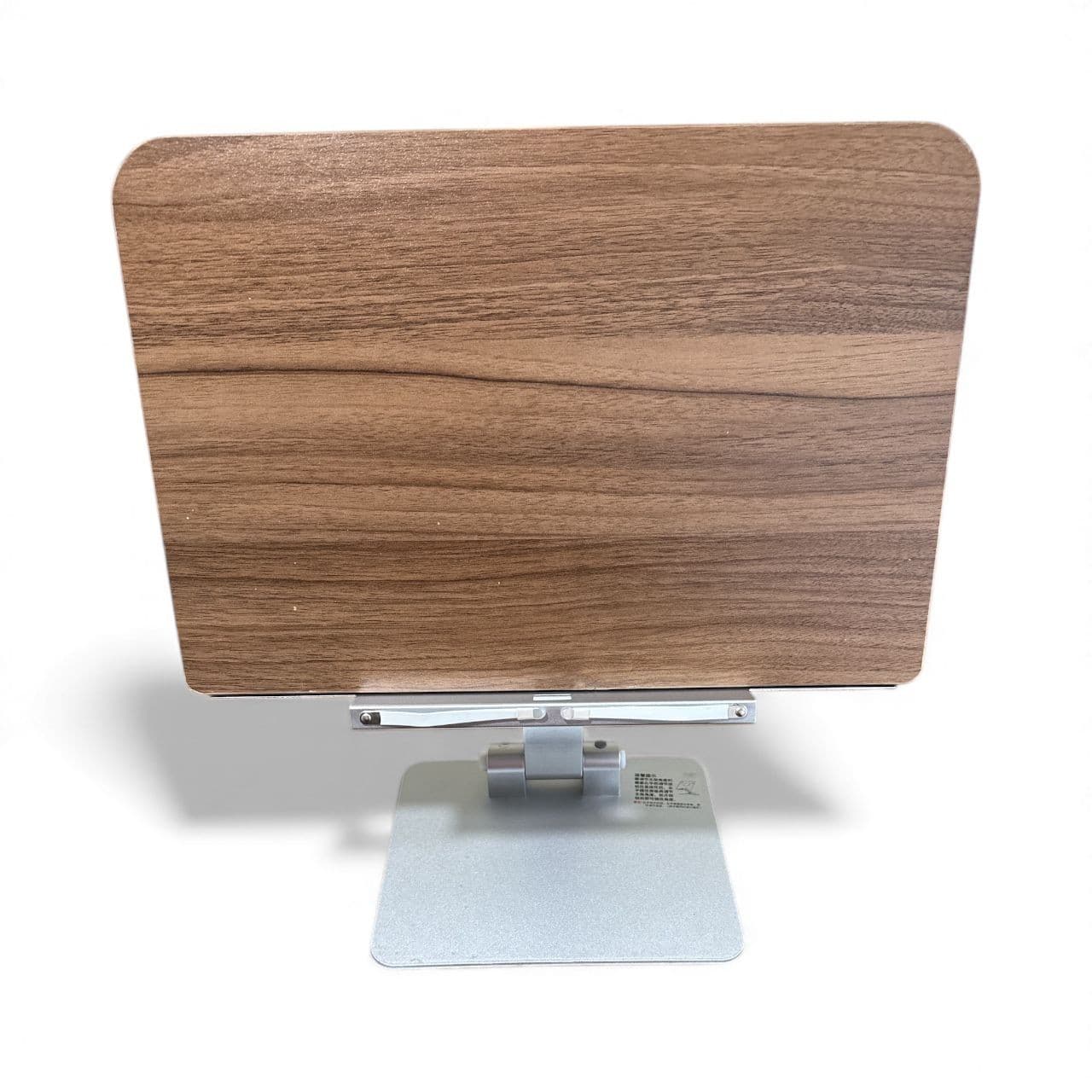 XL Wooden Adjustable Book Stand Rotating Desk Holder for Large Books & Laptops